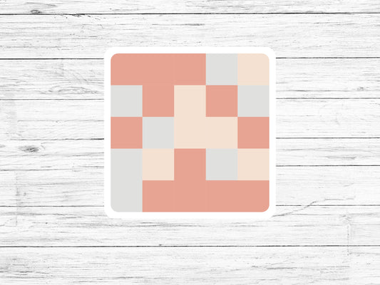 Stregnth Sticker - Morse Code Art
