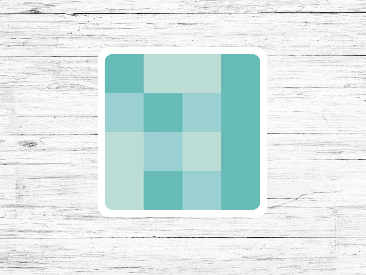 Peace Sticker - Morse Code Art