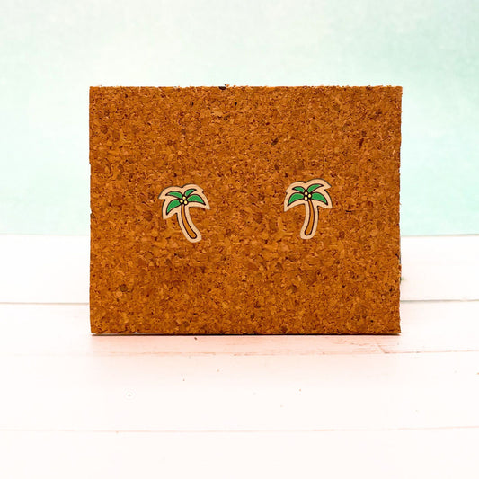 Palm Tree Studs
