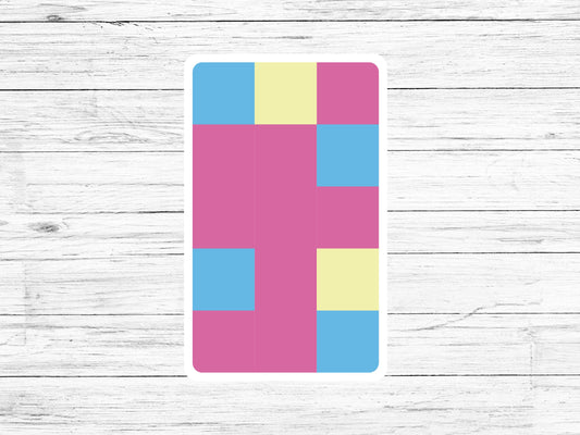 Joy Sticker - Morse Code Art