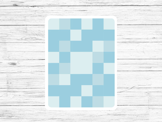 Breathe Sticker - Morse Code Art
