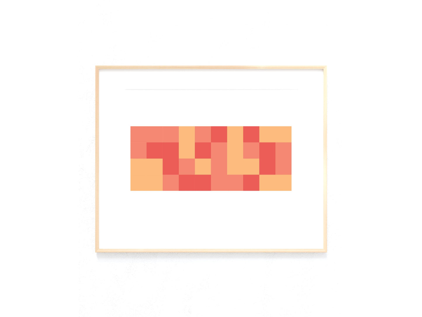 Morse Code Print - One Day at a Time