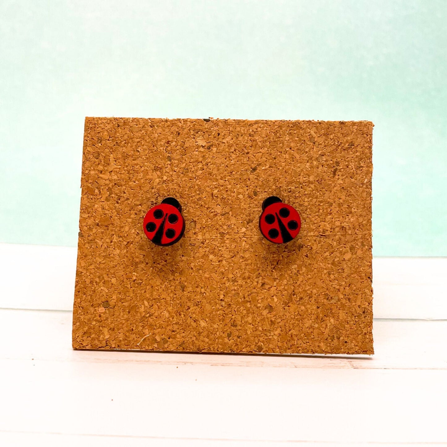 Ladybug Studs