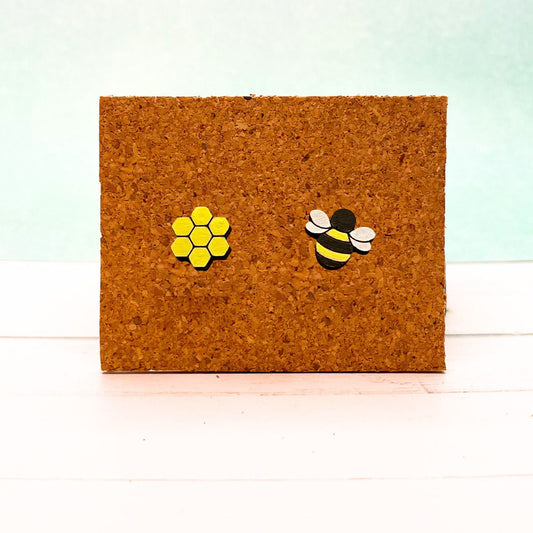 Bees and Honey Studs