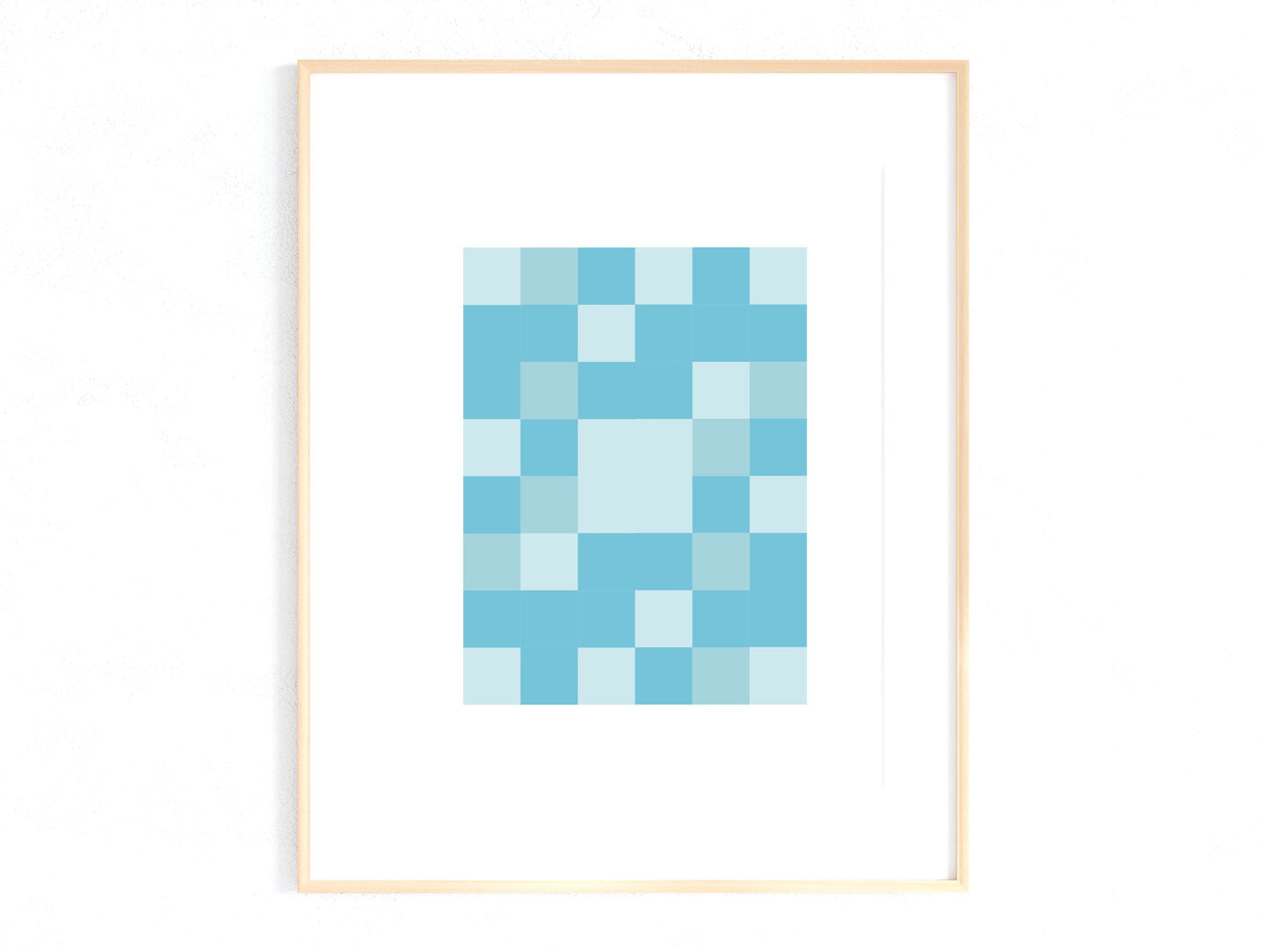 Morse Code Print - Breathe